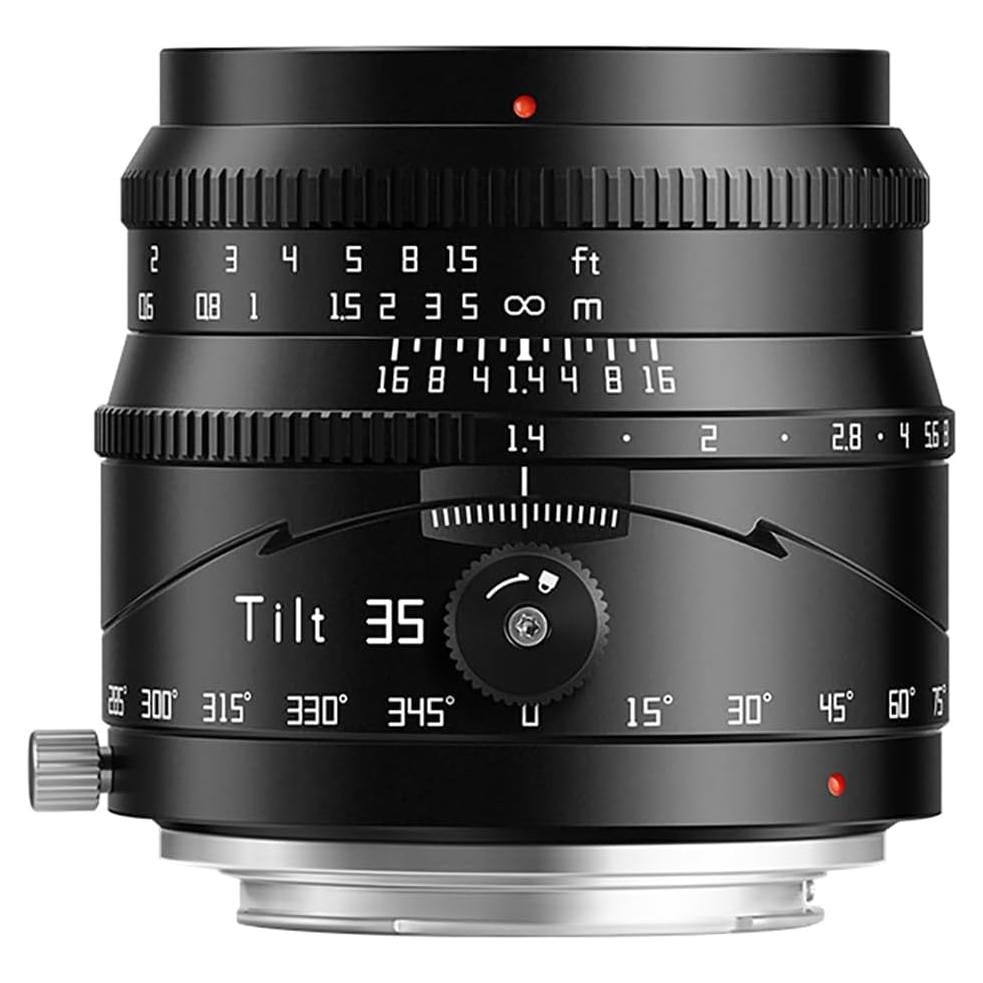 Lente Tilt Shift TTArtisan 35mm f1.4 para Montura E APS-C