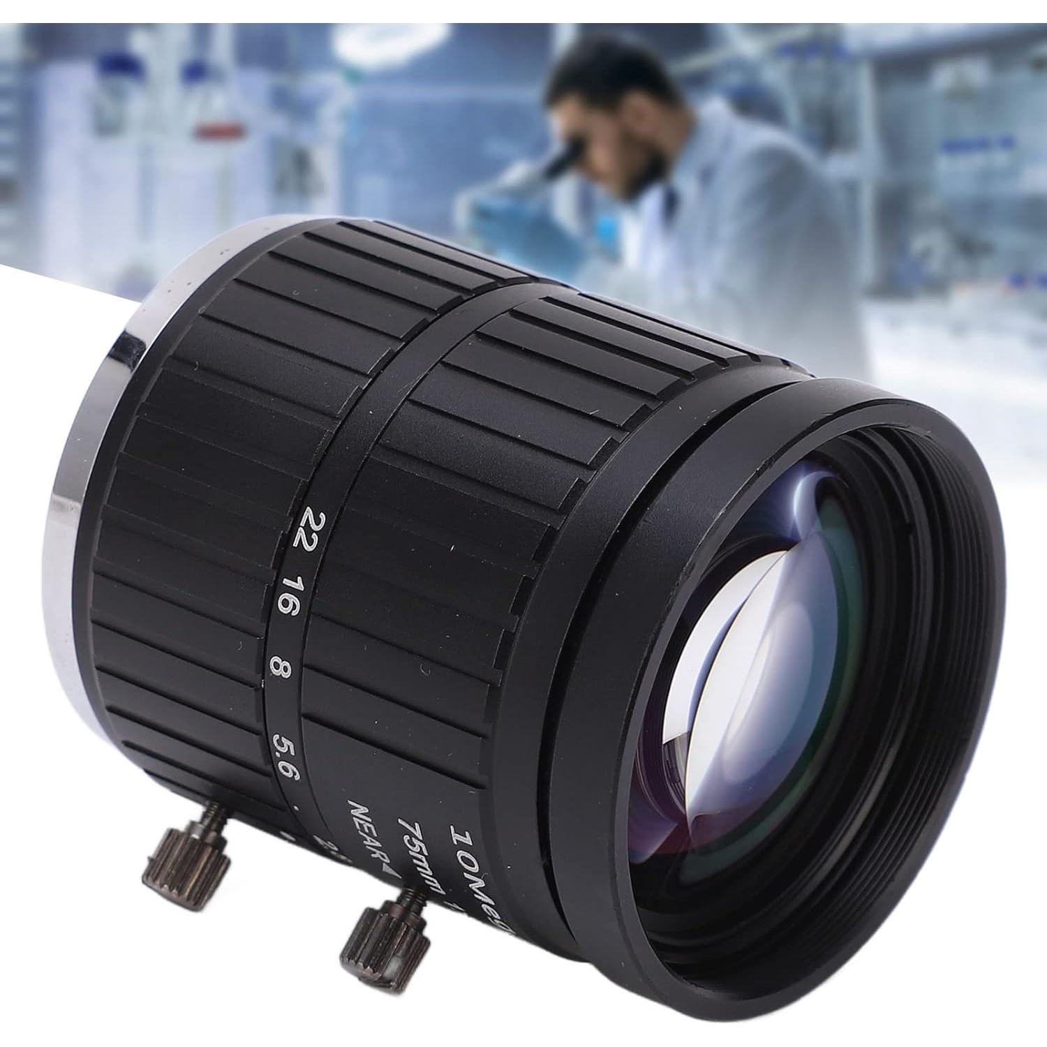 Lente de Cámara Sonew 10MP 75mm F2.8 Montura C Manual