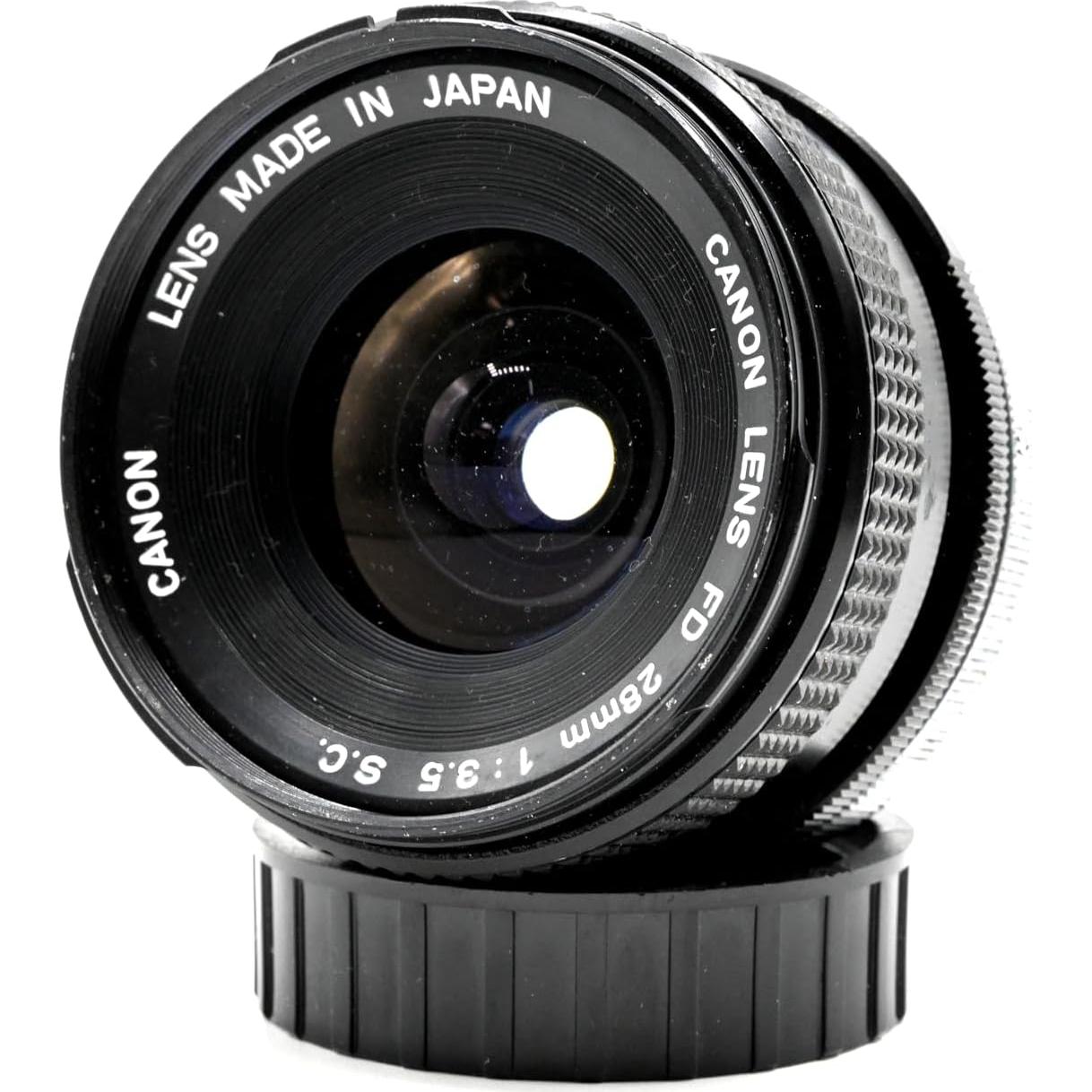 Lente Canon 28mm f/3.5 SC FD Gran Angular Manual Renovada