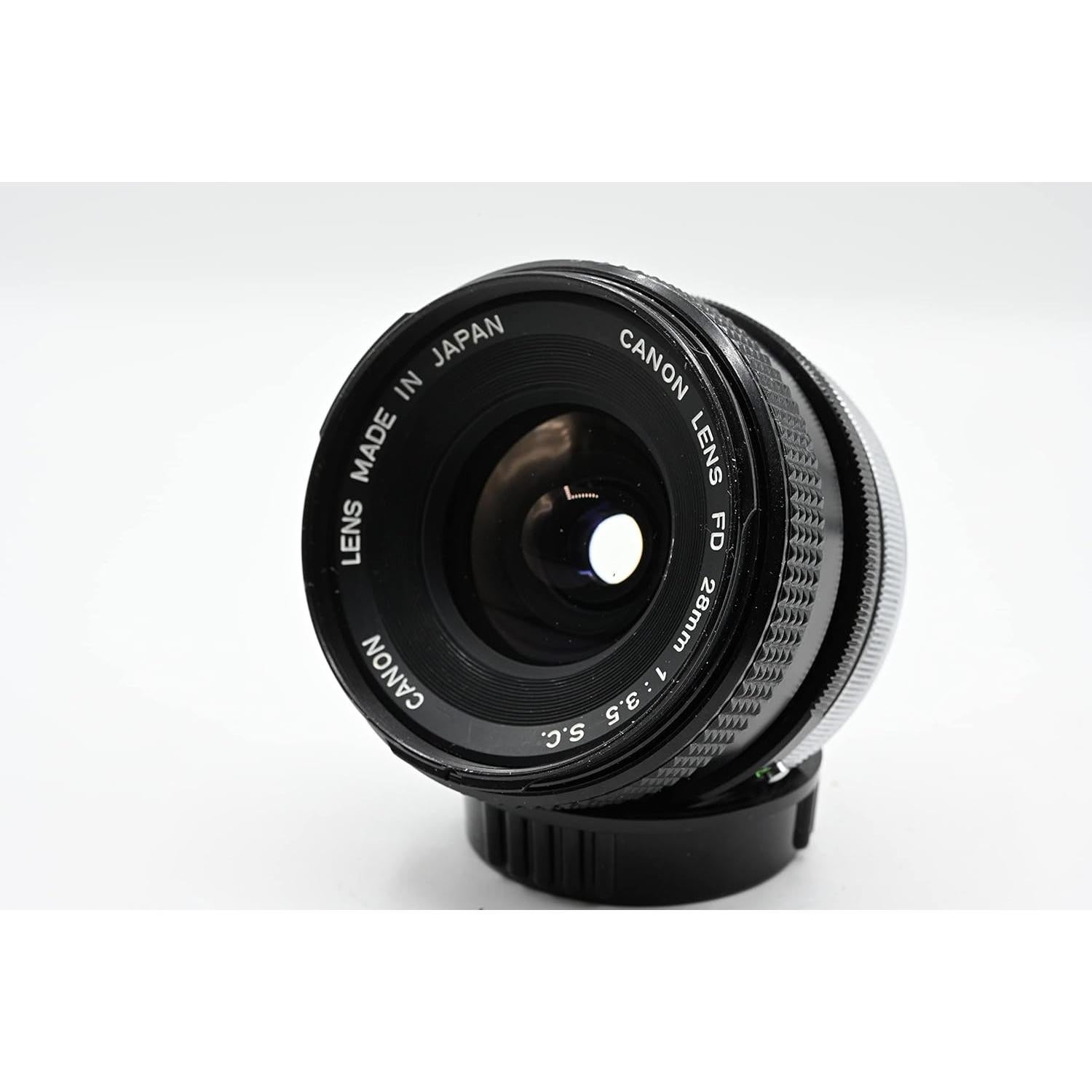 Lente Canon 28mm f/3.5 SC FD Gran Angular Manual Renovada