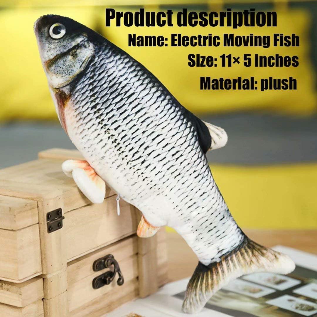 Pez de Peluche Interactivo Eléctrico Xuanyun 28x13 cm