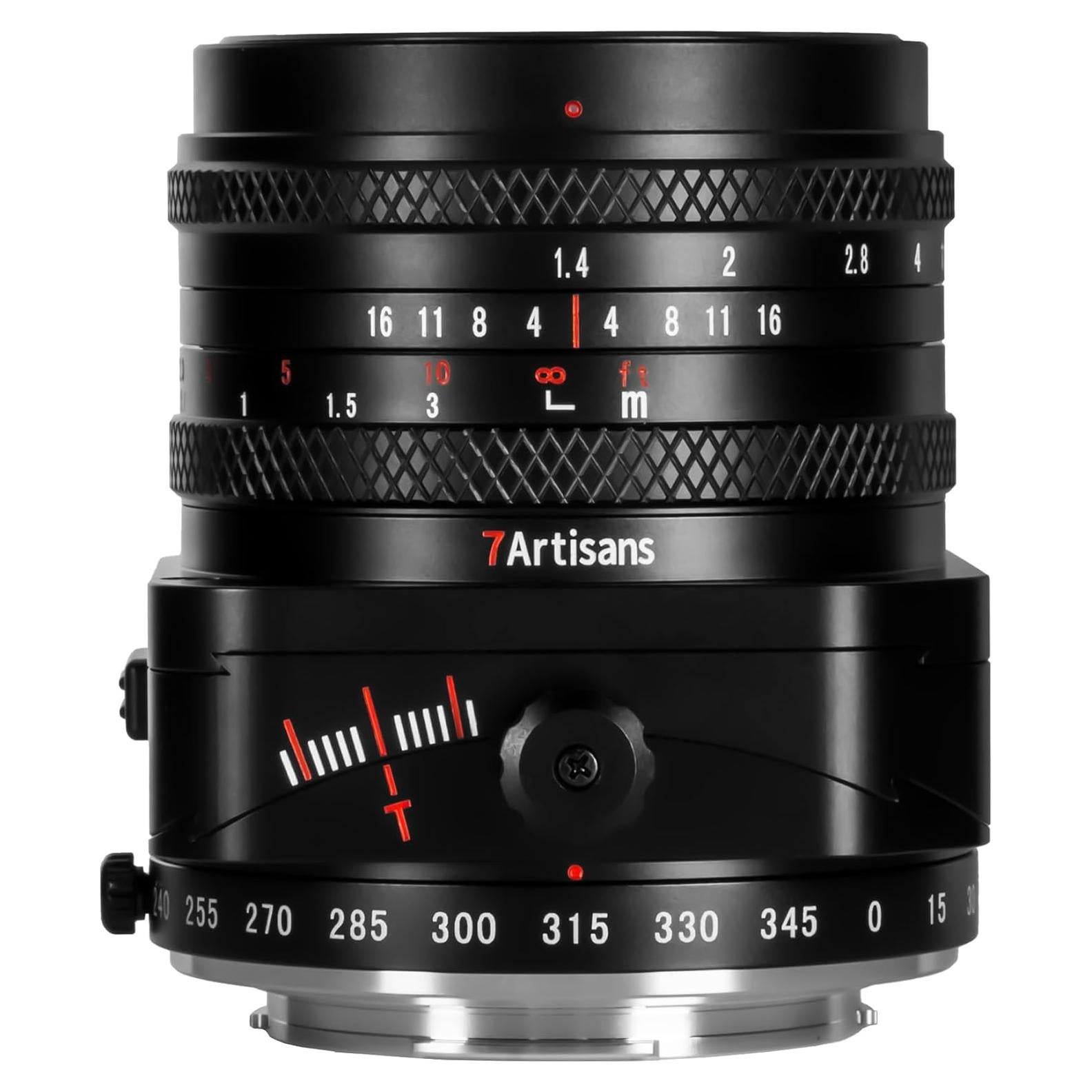 Lente Prime 50mm F1.4 Tilt-Shift 7artisans para Sony E