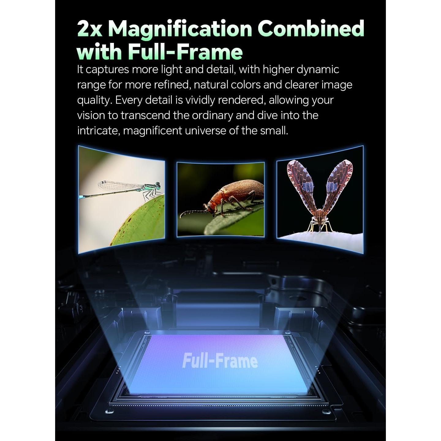 Lente Macro 60mm F2.8 2X 7ARTISANS para Cámaras Sony