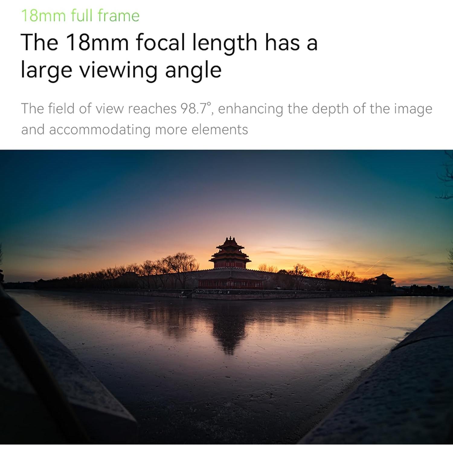 Lente 7artisans 18mm F5.6 para Nikon Z - Ligera y Delgada