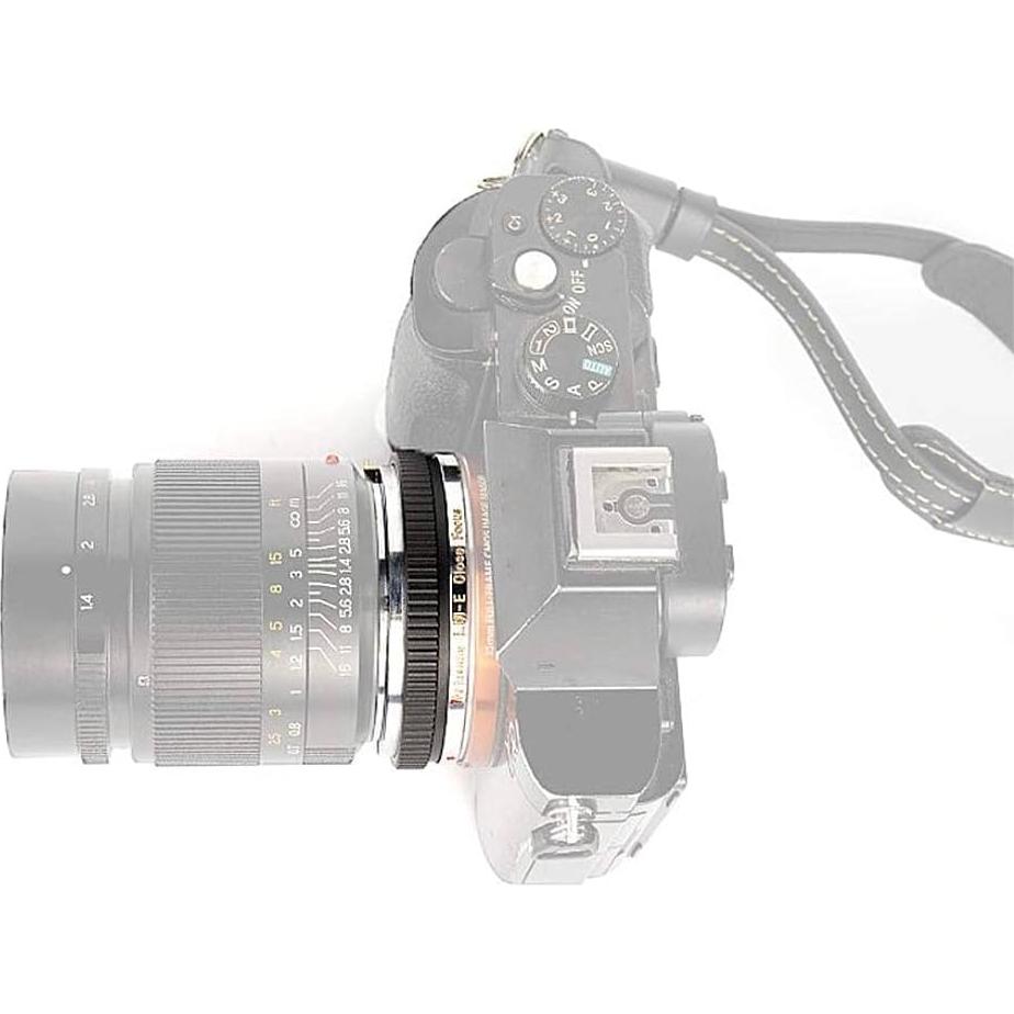 Anillo Adaptador Enfoque Cercano 7artisans LM-E CF para Sony E