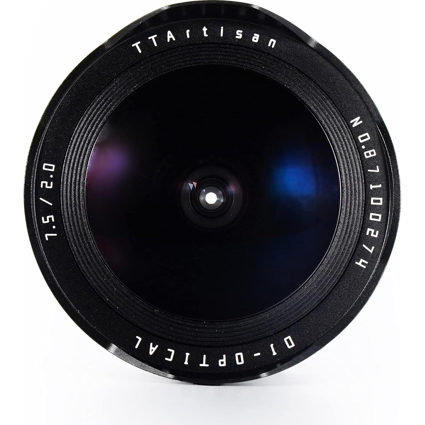 Lente Gran Angular TTArtisan 7.5mm F2.0 para Fuji X