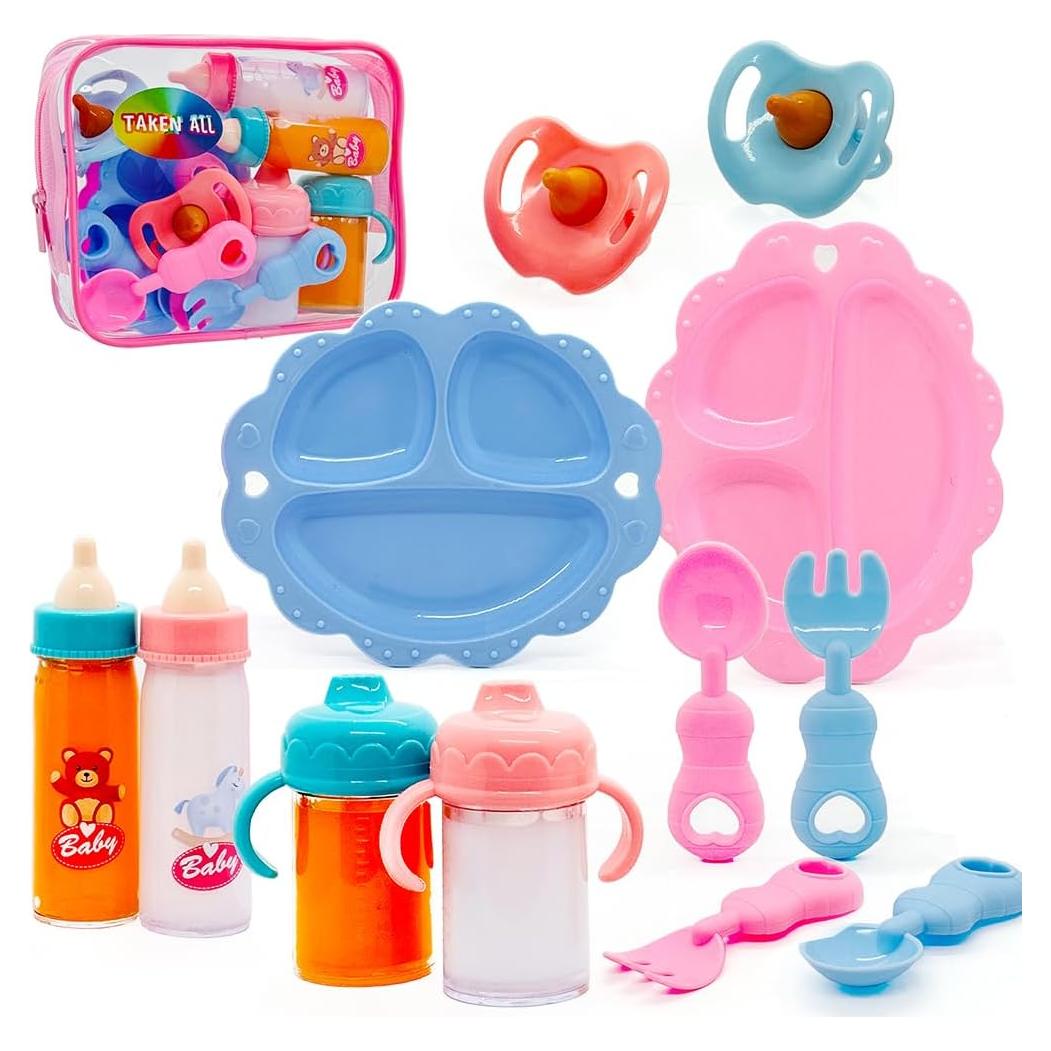 Juego de Accesorios para Muñecas TAKEN ALL 10 Piezas