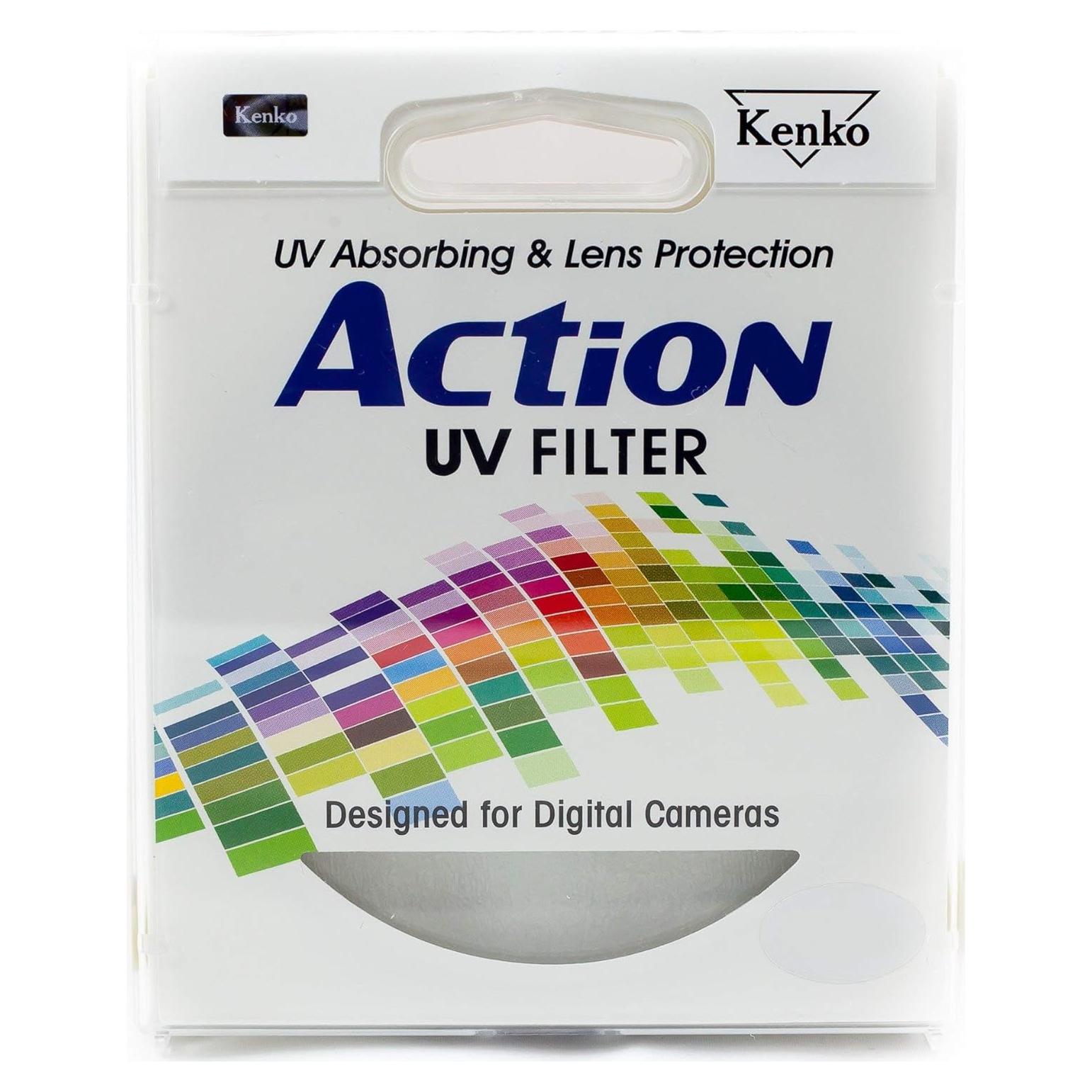 Filtro UV óptico Kenko Action 77 mm para cámaras digitales