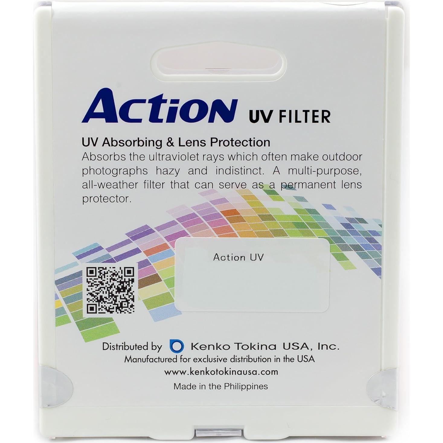 Filtro UV óptico Kenko Action 77 mm para cámaras digitales