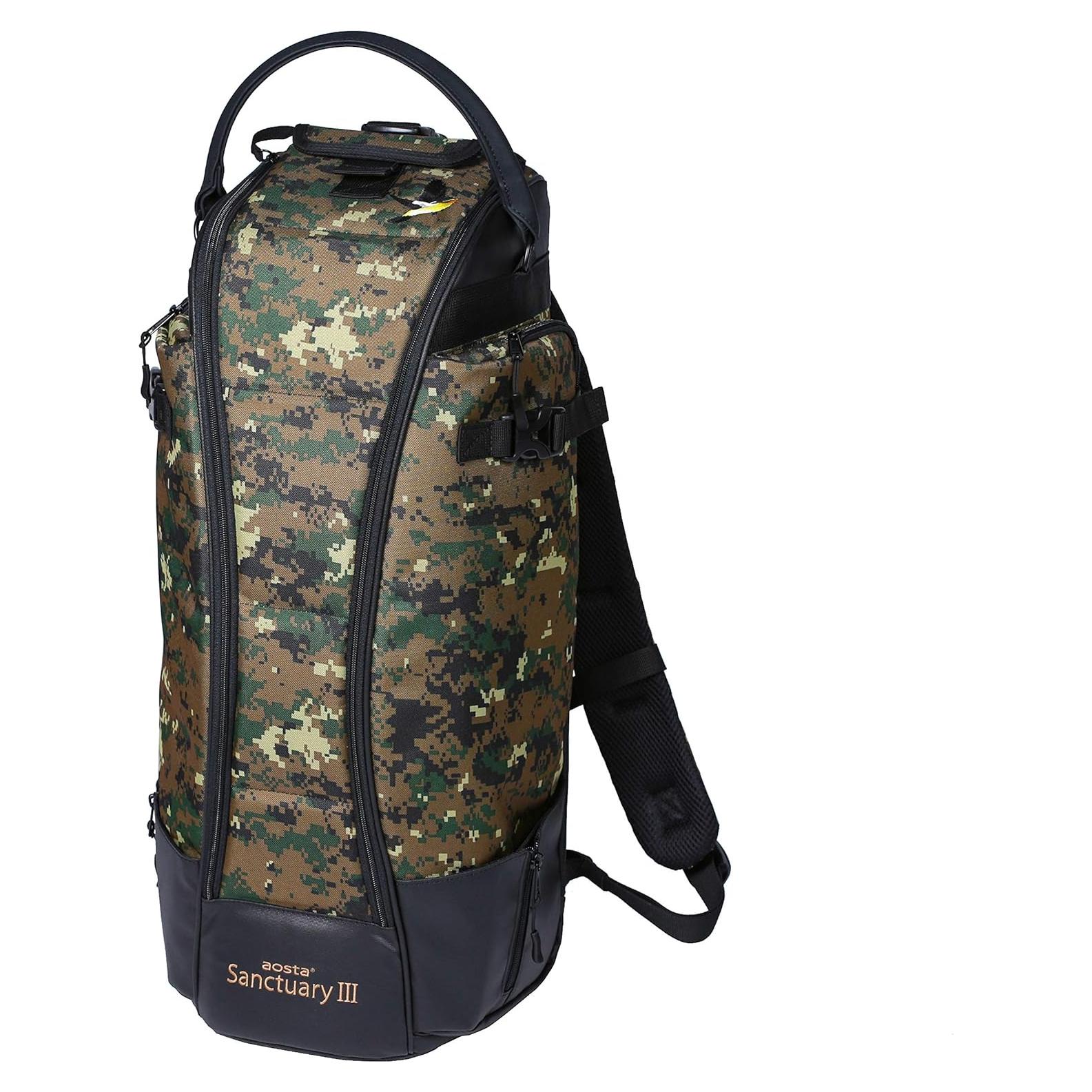 Mochila para cámara Kenko Aosta Sanctuary III 600mm F4 Camuflaje Verde