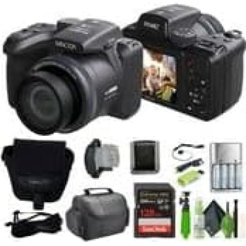 Cámara Digital Minolta MN40Z 20MP 40x Zoom Óptico 1080p FHD