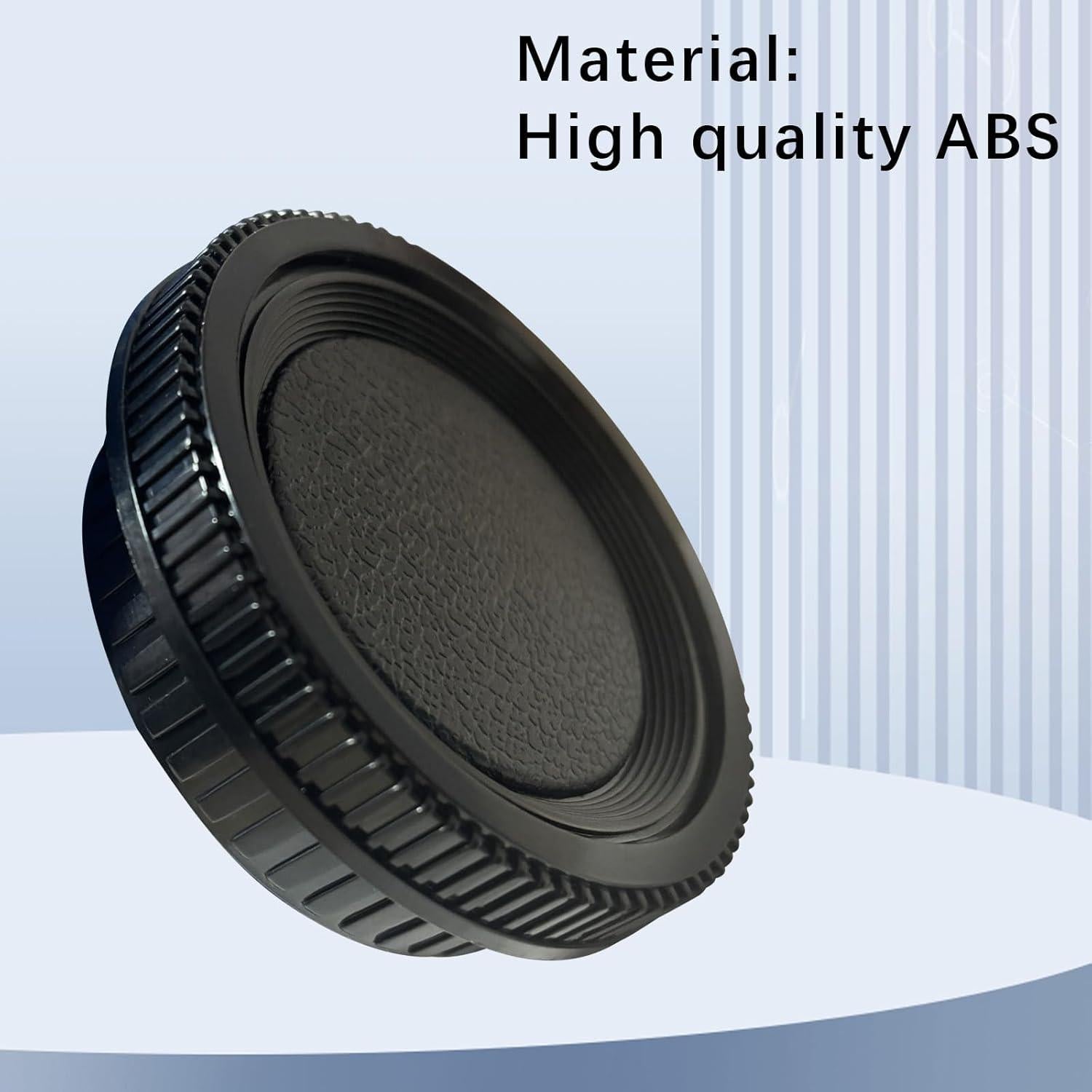 Tapa de Cuerpo y Tapa Trasera de Lente Minolta MD/MC