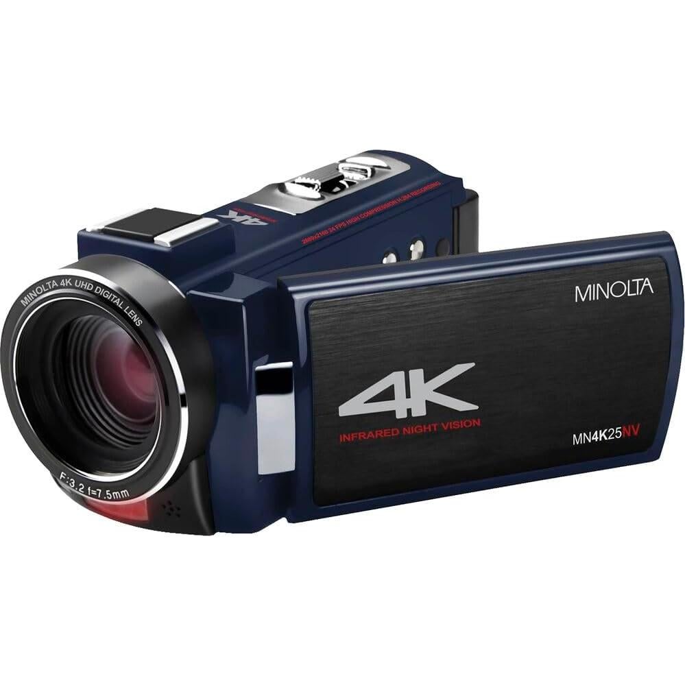 Cámara de Video Digital Minolta MN4K25NV 4K 30MP Visión Nocturna