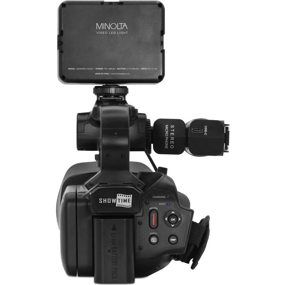 Camcorder Profesional Minolta MN4KPRO 4K60FPS 64MP WiFi