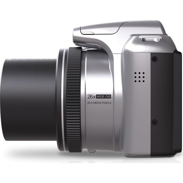 Cámara Digital Minolta MN26Z 20MP 26x Zoom Óptico Plata