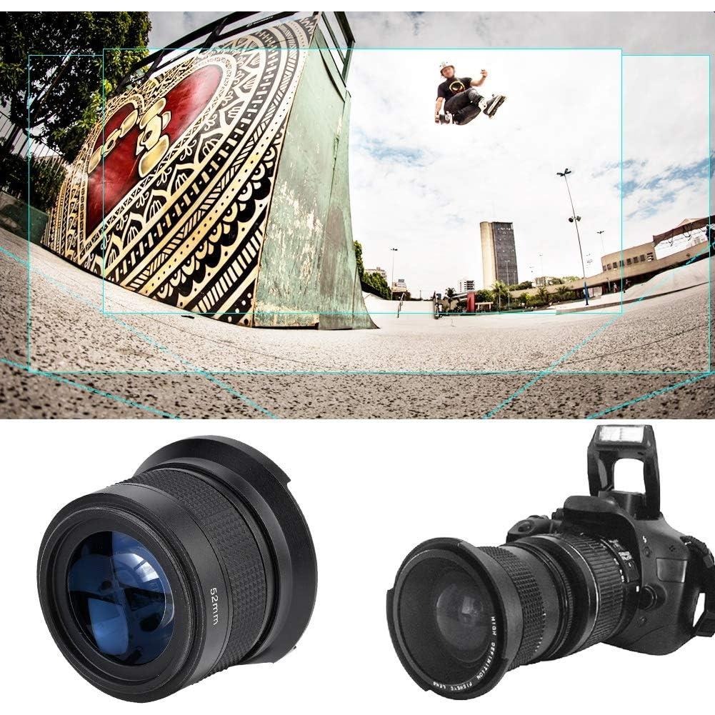 Lente Ojo de Pez 52mm Serounder Gran Angular 0.35X