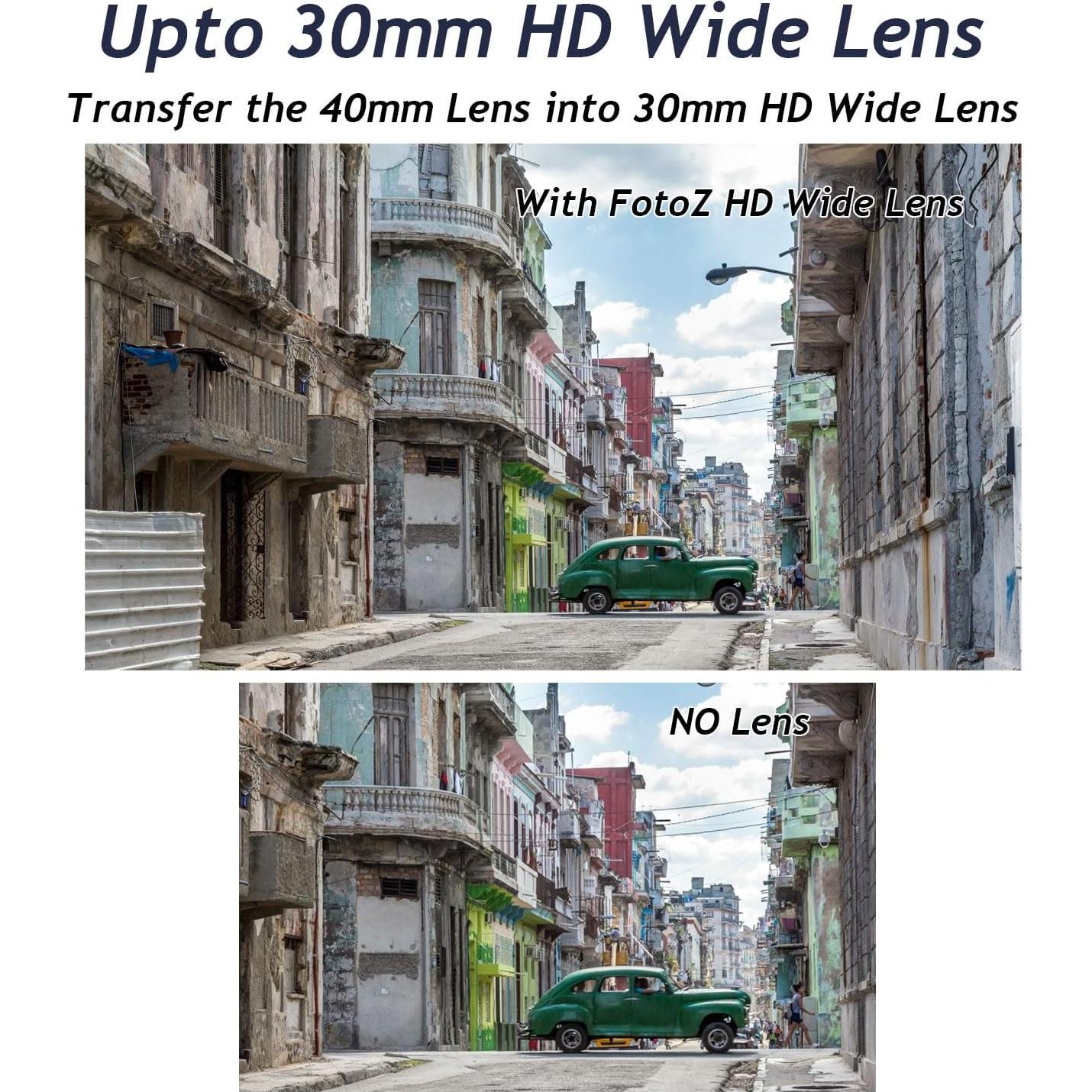 Lente Gran Angular y Macro 49mm FotoZ para Ricoh GR IIIX