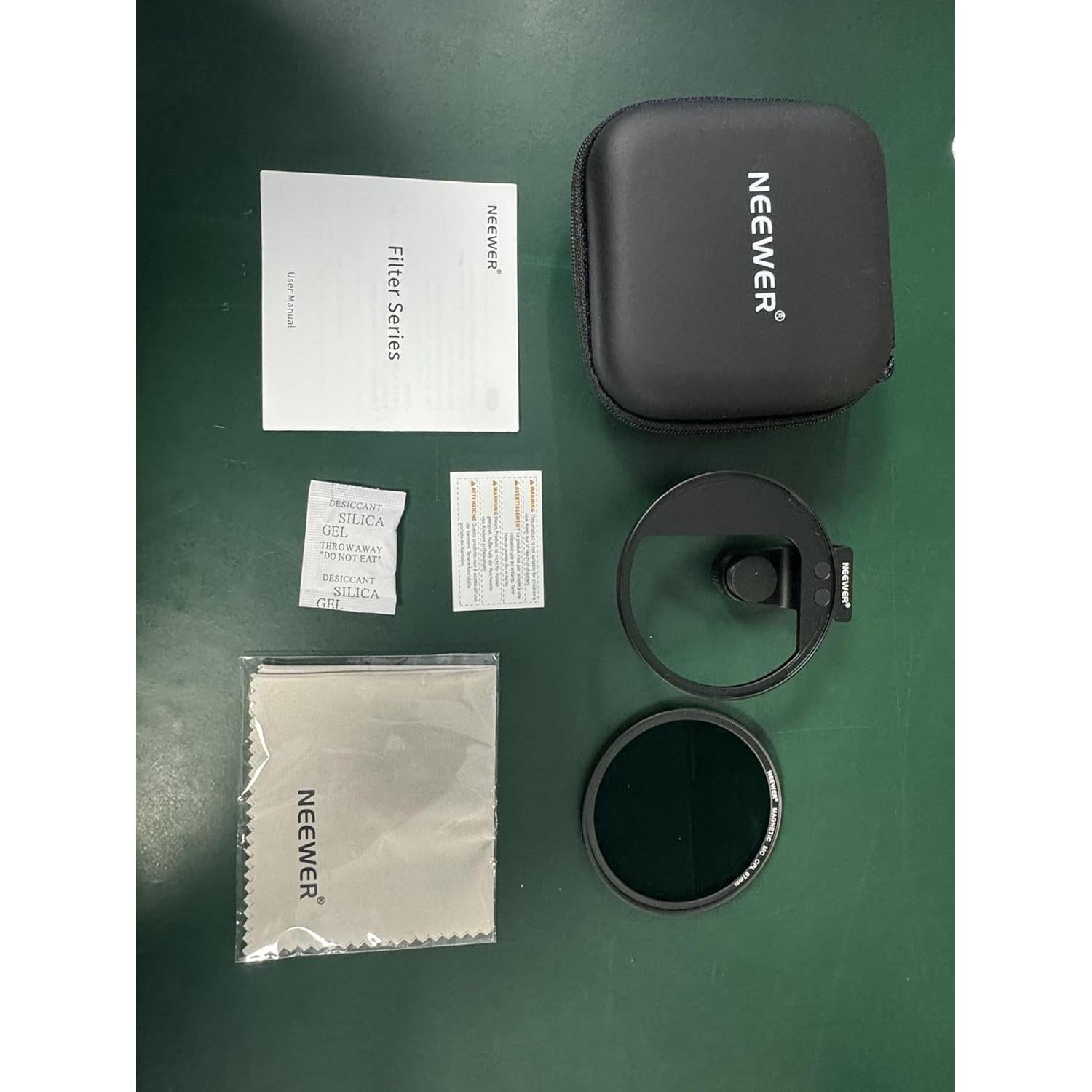 Filtro CPL Magnético 67mm NEEWER para Teléfono - Clip Universal