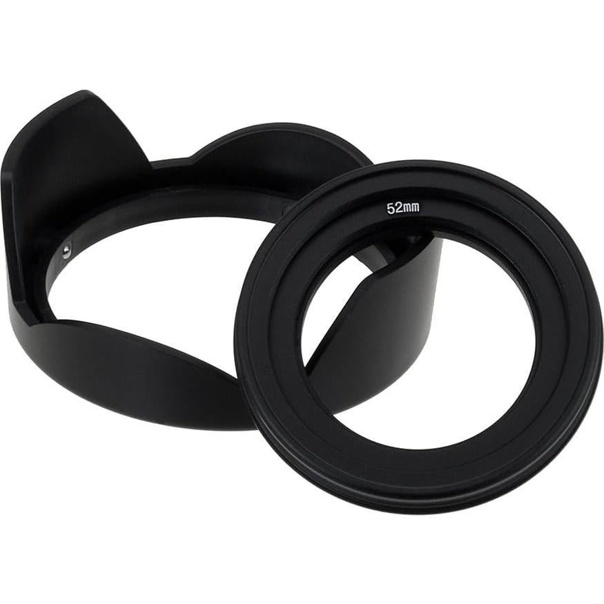 Reversible Flower Hood for Samsung 16-50mm f/3.5-5.6 Power Zoom ED OIS Kit Lens - Detachable Tulip Lens Hood w/Inner Pinch Cap for Samsung Mirrorless Digital Camera Such as NX500, NX3000