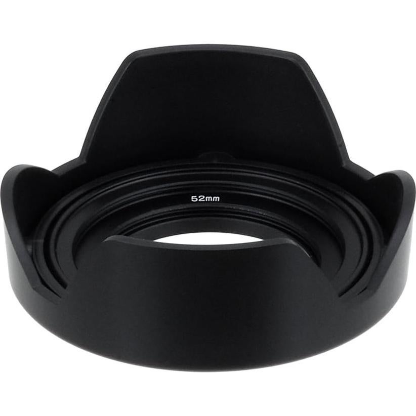 Reversible Flower Hood for Samsung 16-50mm f/3.5-5.6 Power Zoom ED OIS Kit Lens - Detachable Tulip Lens Hood w/Inner Pinch Cap for Samsung Mirrorless Digital Camera Such as NX500, NX3000