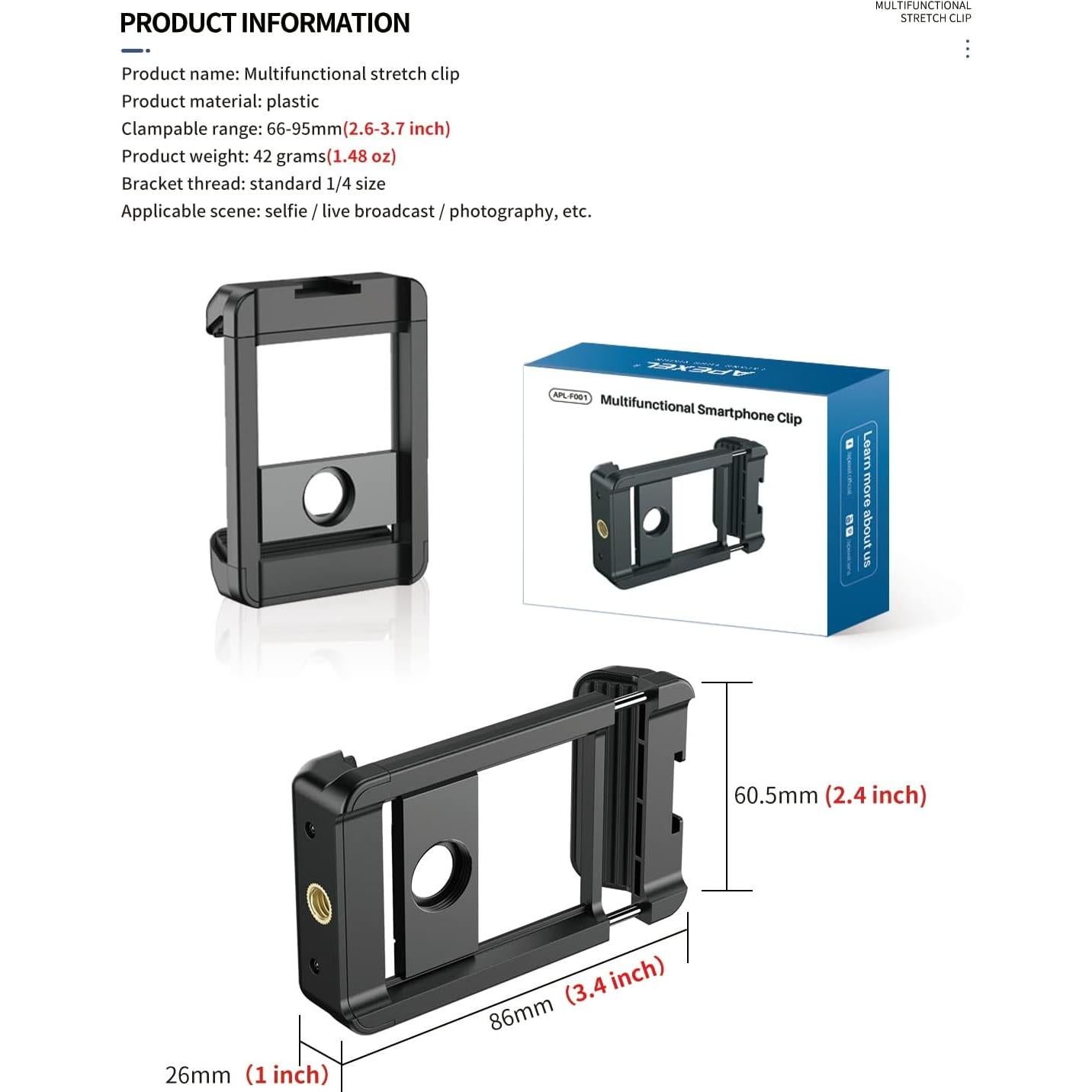 Adaptador de Lente 17 mm Evil Eye para Teléfonos Inteligentes