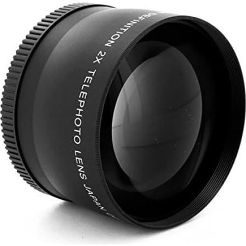 Kit de Accesorios de Lente Vivitar 58mm - Telefoto 2.2X y Gran Angular 0.43X