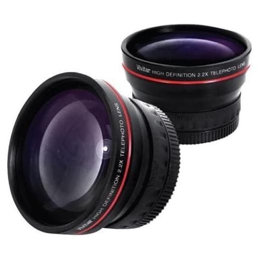 Lente Telefoto Fijo 58MM 2.2X Vivitar - Alta Definición