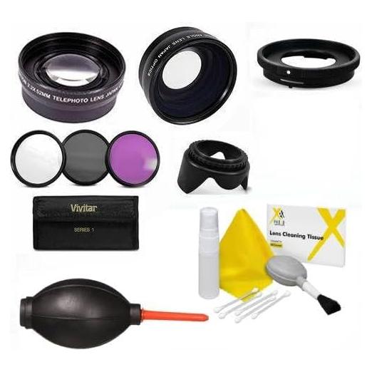 Kit Lente Gran Angular 0.43X + Telefoto 2.2X para Olympus Tough