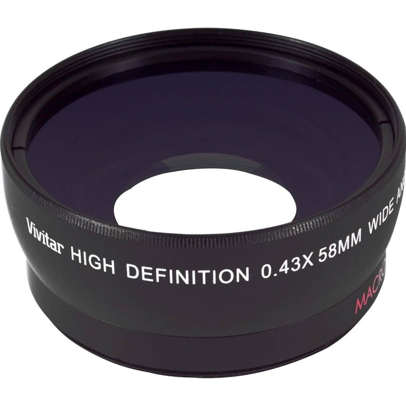 Kit Lente Gran Angular 0.43X + Telefoto 2.2X para Olympus Tough