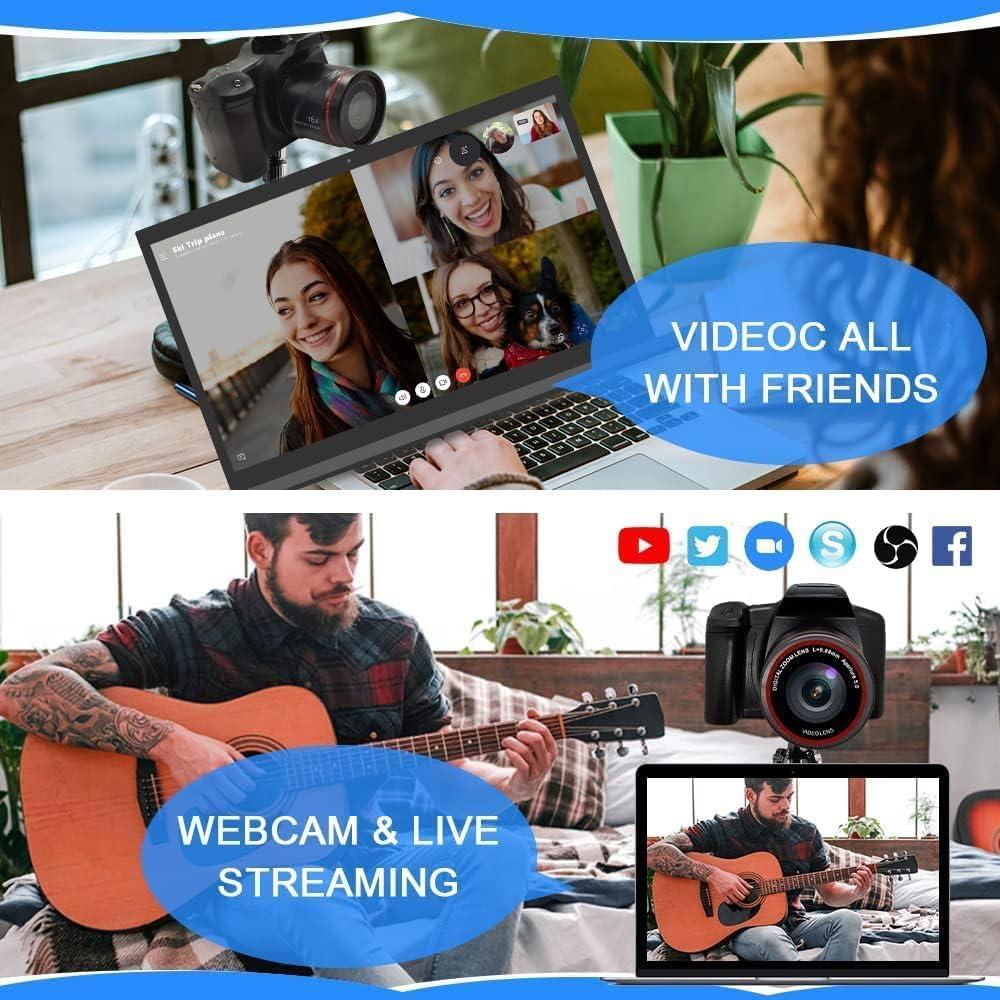 Cámara Digital eDealz MSLRK 16MP 16X Zoom LCD 2.4"