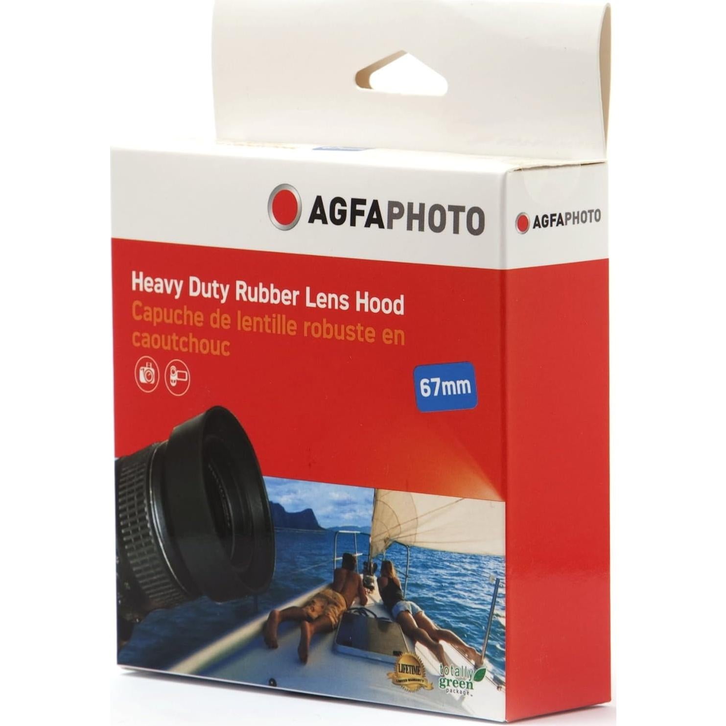 Gorro de lente de goma 67mm AGFA - 3 posiciones