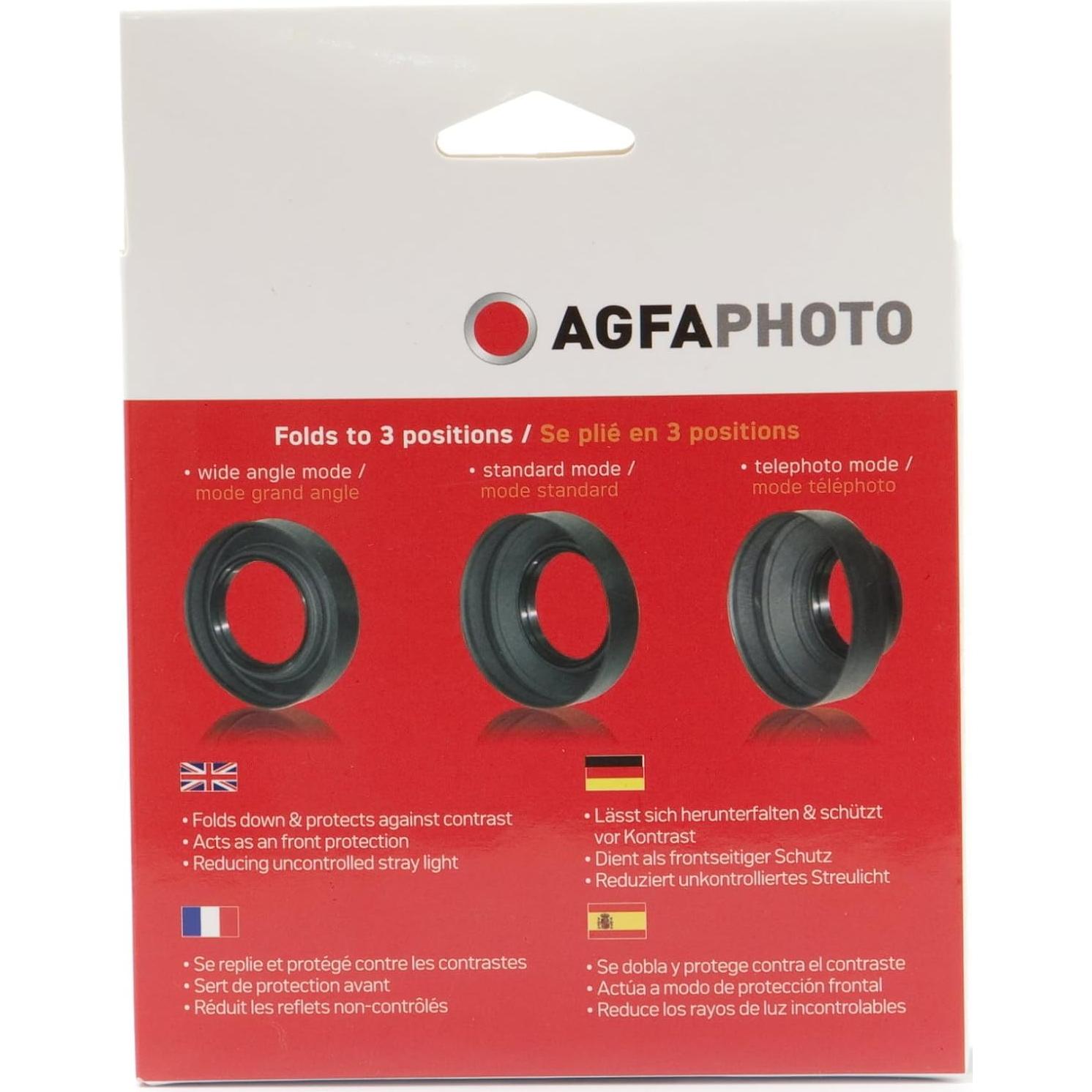 Gorro de lente de goma 67mm AGFA - 3 posiciones