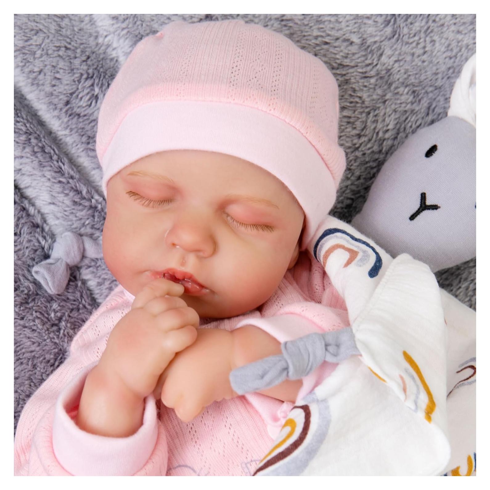 Muñeca Reborn Milidool 50.8 cm Realista con Accesorios