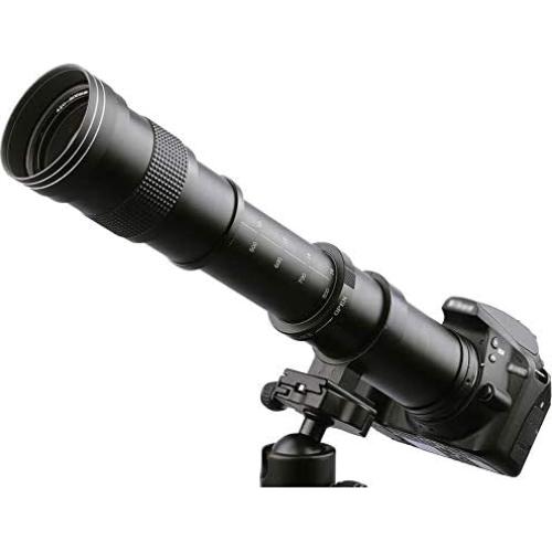 Lente Telefoto Manual Commander Optics 420-800mm f/8 para Micro Cuatro Tercios