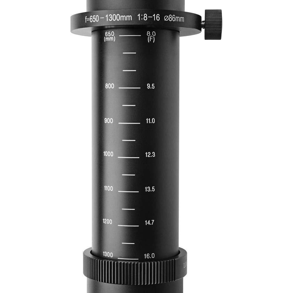 Lente Telefoto Zoom 650-1300mm f/8 Commander Optics para Olympus/Panasonic
