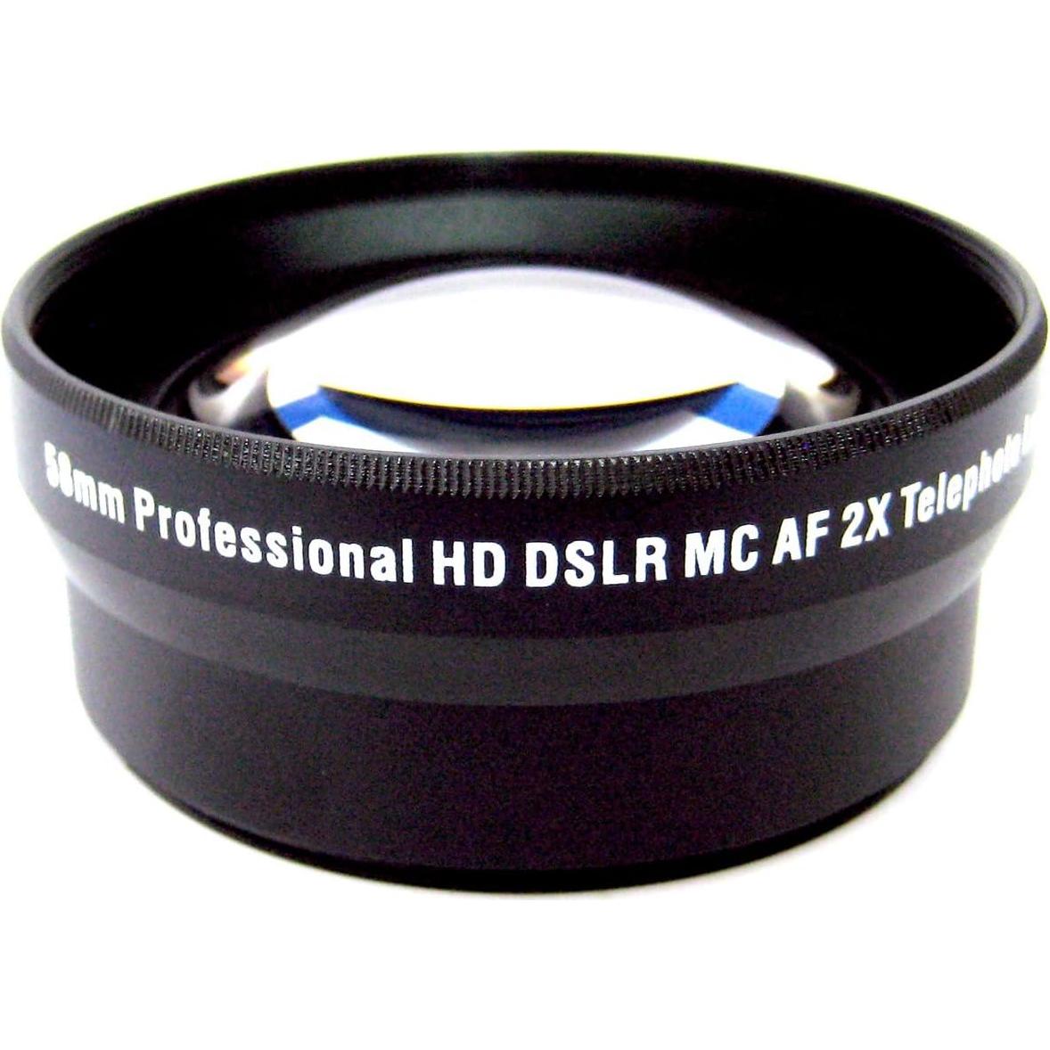 Kit de Lentes UltraPro 58mm: Gran Angular, Telefoto y Filtros