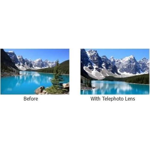 Kit de Lentes UltraPro 58mm: Gran Angular, Telefoto y Filtros