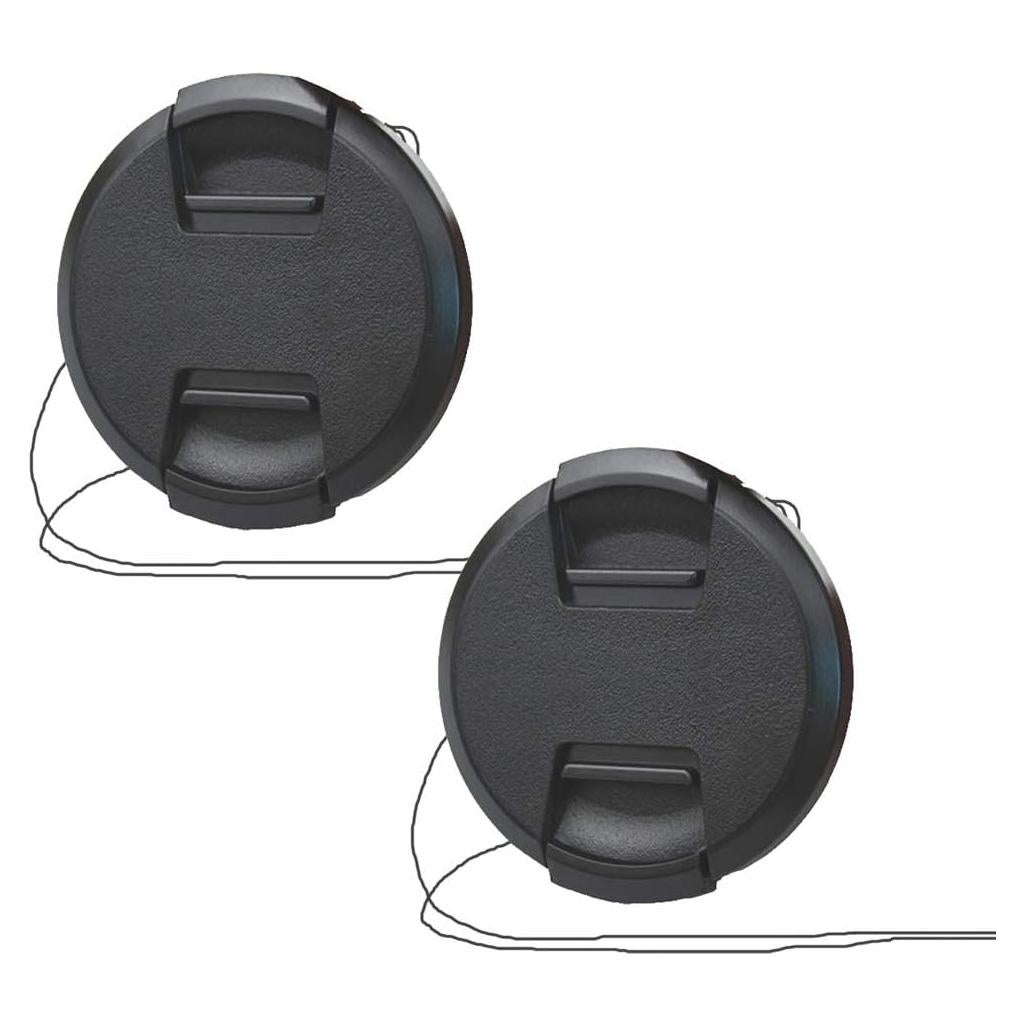 Tapa de lente 58mm Fire Rock para Canon y Fuji - 2 Pack