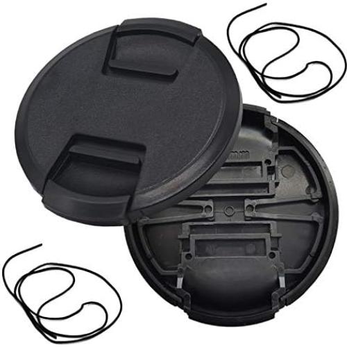 Tapa de lente 58mm Fire Rock para Canon y Fuji - 2 Pack