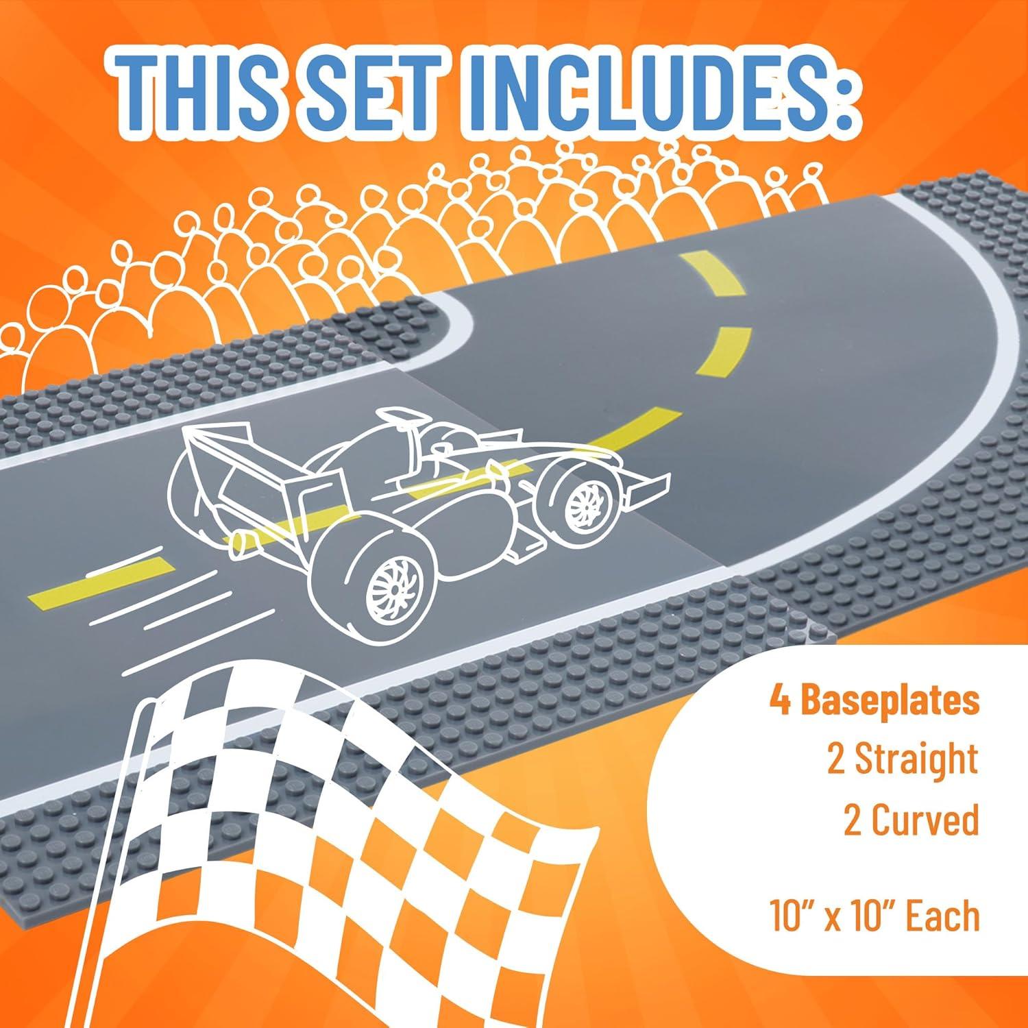 Placas de Base Strictly Briks 25,4 x 25,4 cm Paquete de 4