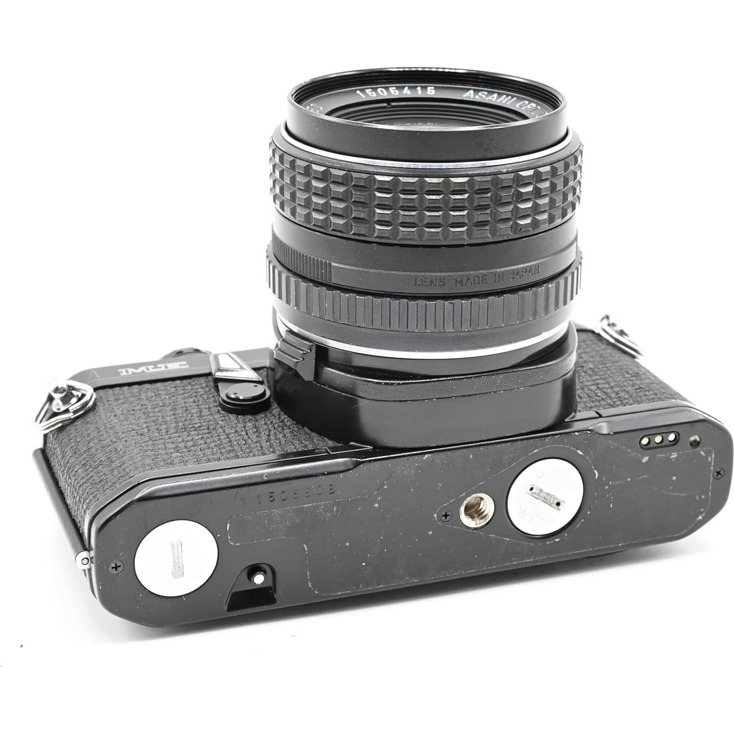 Cámara SLR Pentax ME 35mm con lente manual 50mm