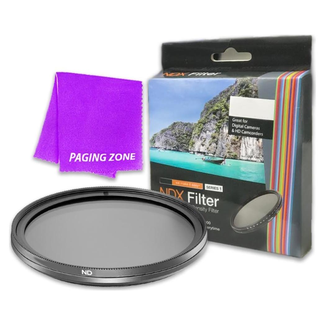 Filtro de Densidad Neutra Variable NDX 67mm ND2 a ND1000