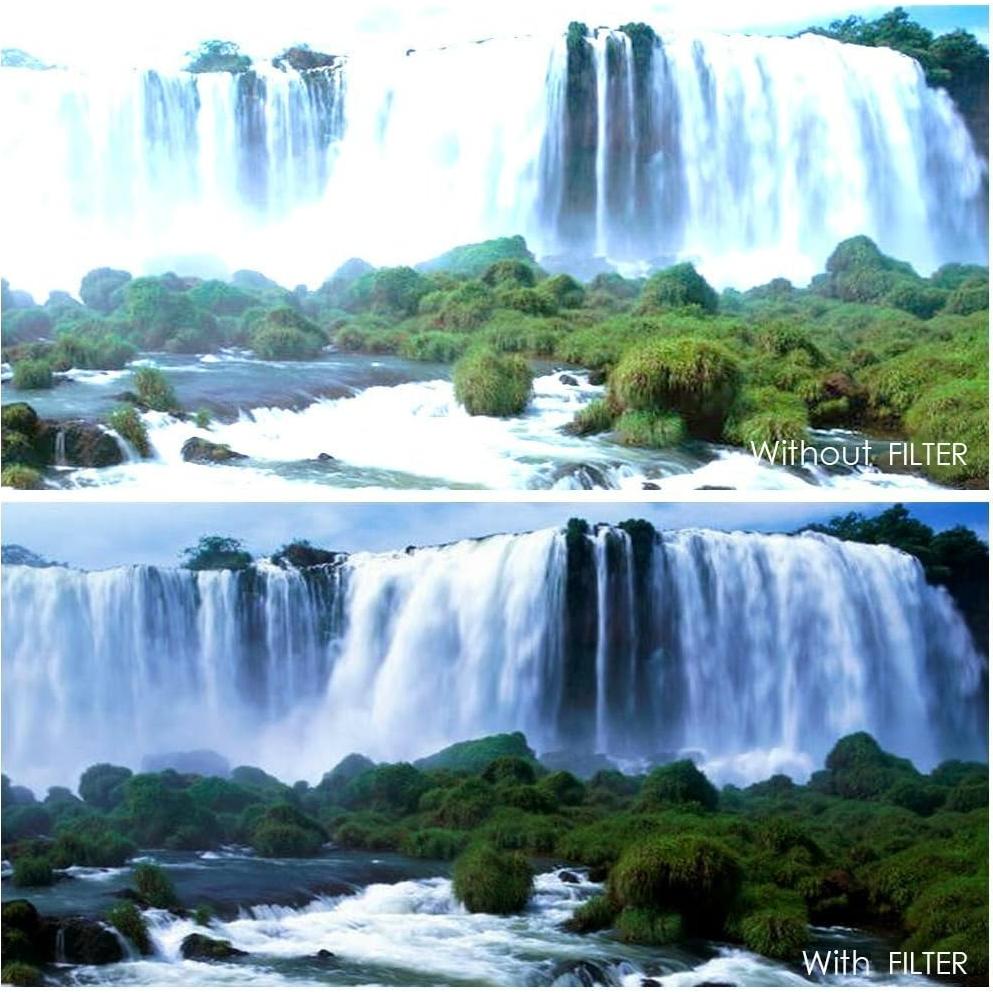 Filtro de Densidad Neutra Variable NDX 52mm ND2 a ND1000