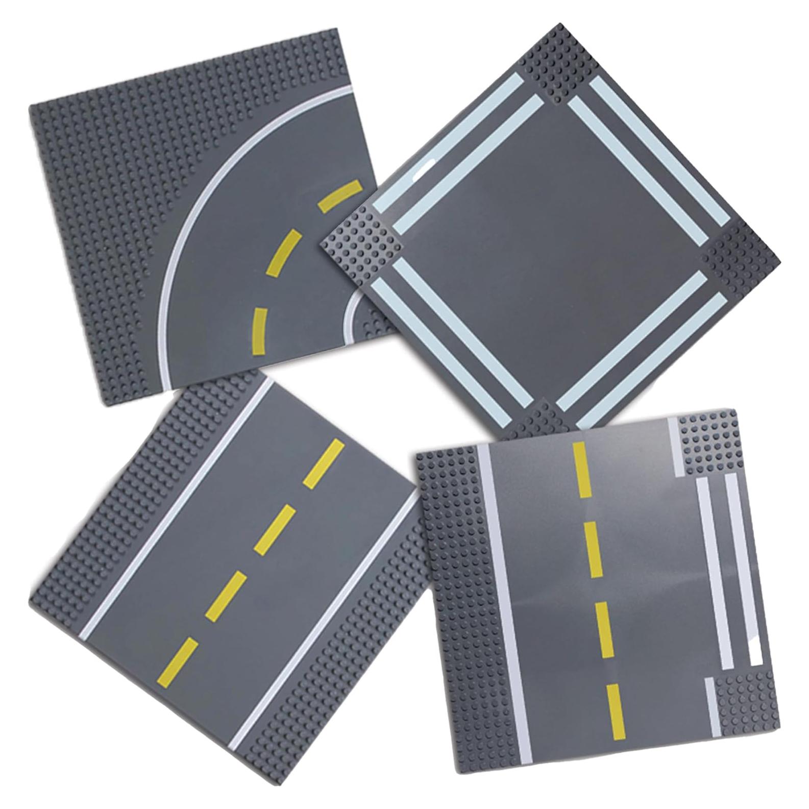 Placas de Carretera Strictly Briks 10x10 cm Paquete de 4