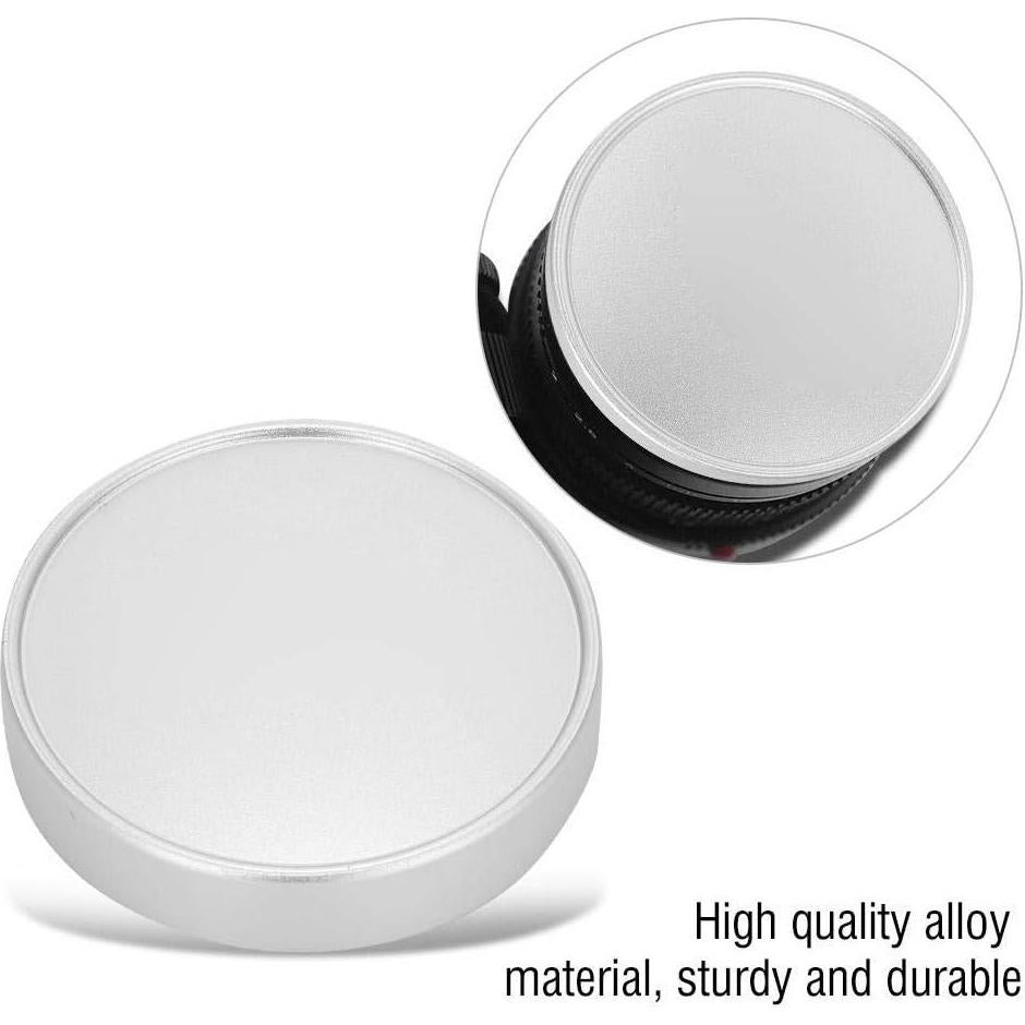 Tapa Frontal de Lente Mugast 36mm Aleación Plata para Leica