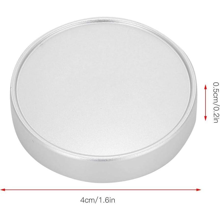 Tapa Frontal de Lente Mugast 36mm Aleación Plata para Leica