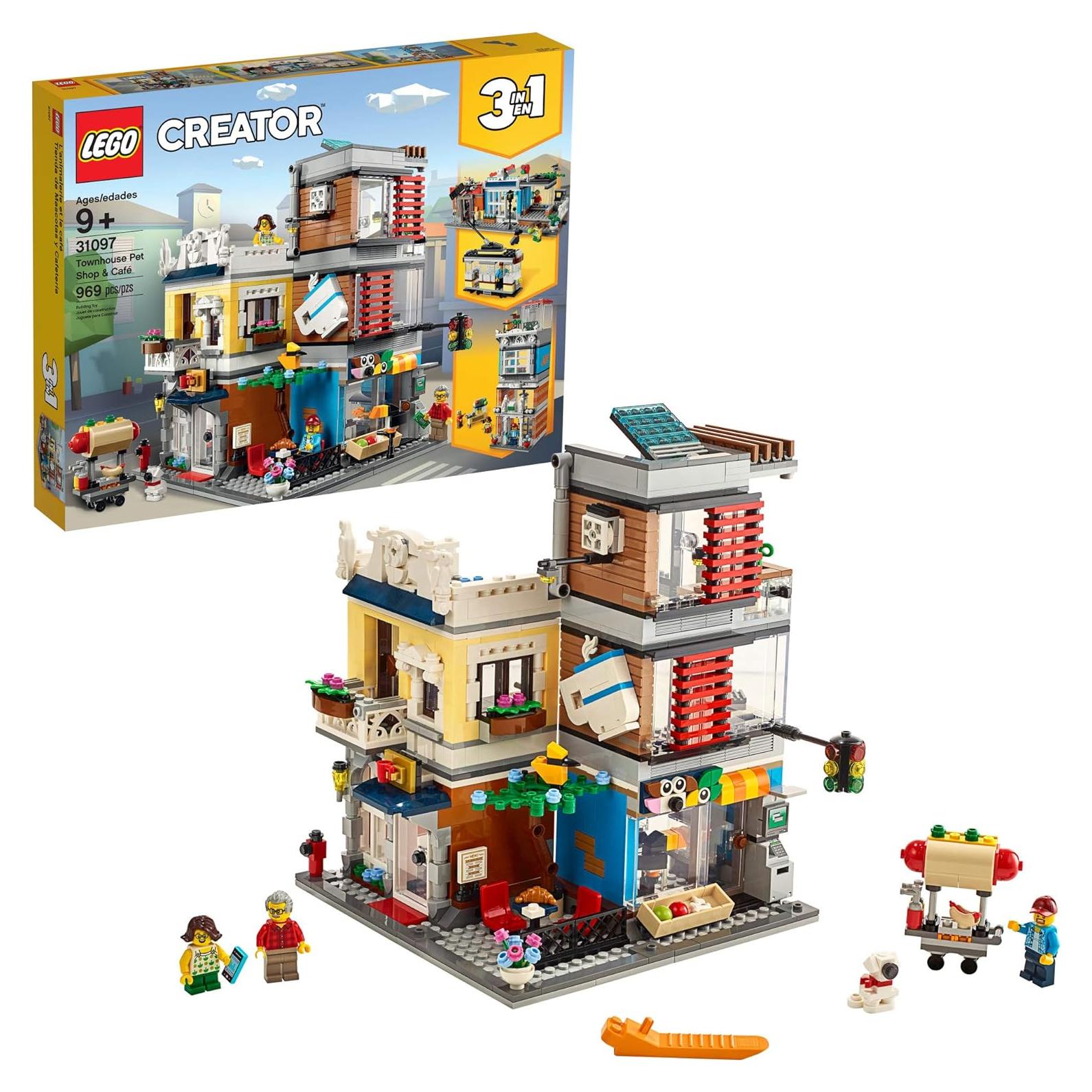 LEGO Creator 3en1 Tienda de Mascotas 31097 969 Piezas