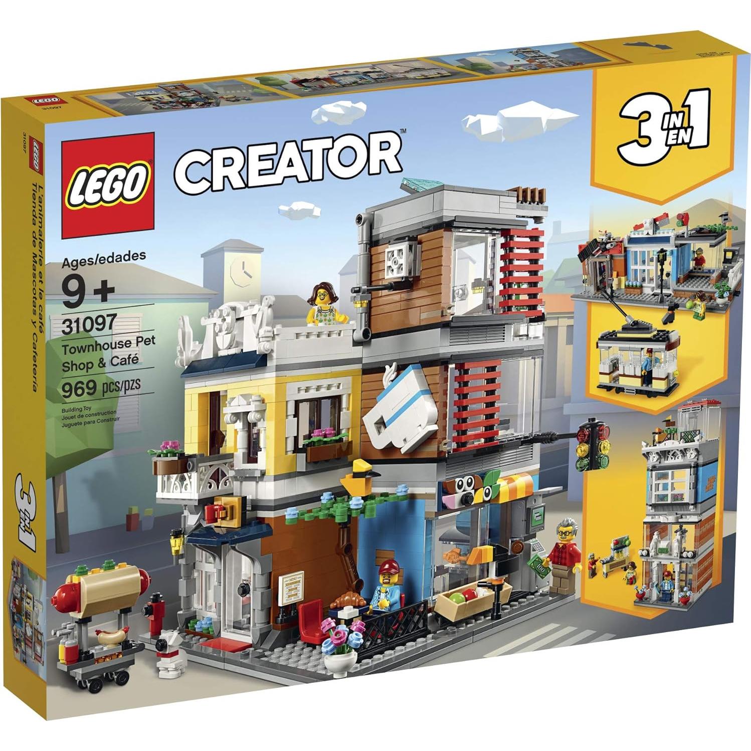 LEGO Creator 3en1 Tienda de Mascotas 31097 969 Piezas