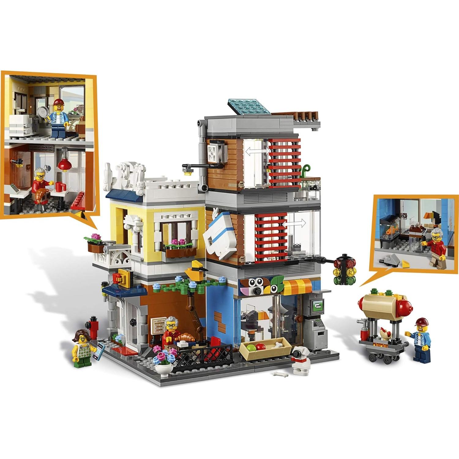 LEGO Creator 3en1 Tienda de Mascotas 31097 969 Piezas
