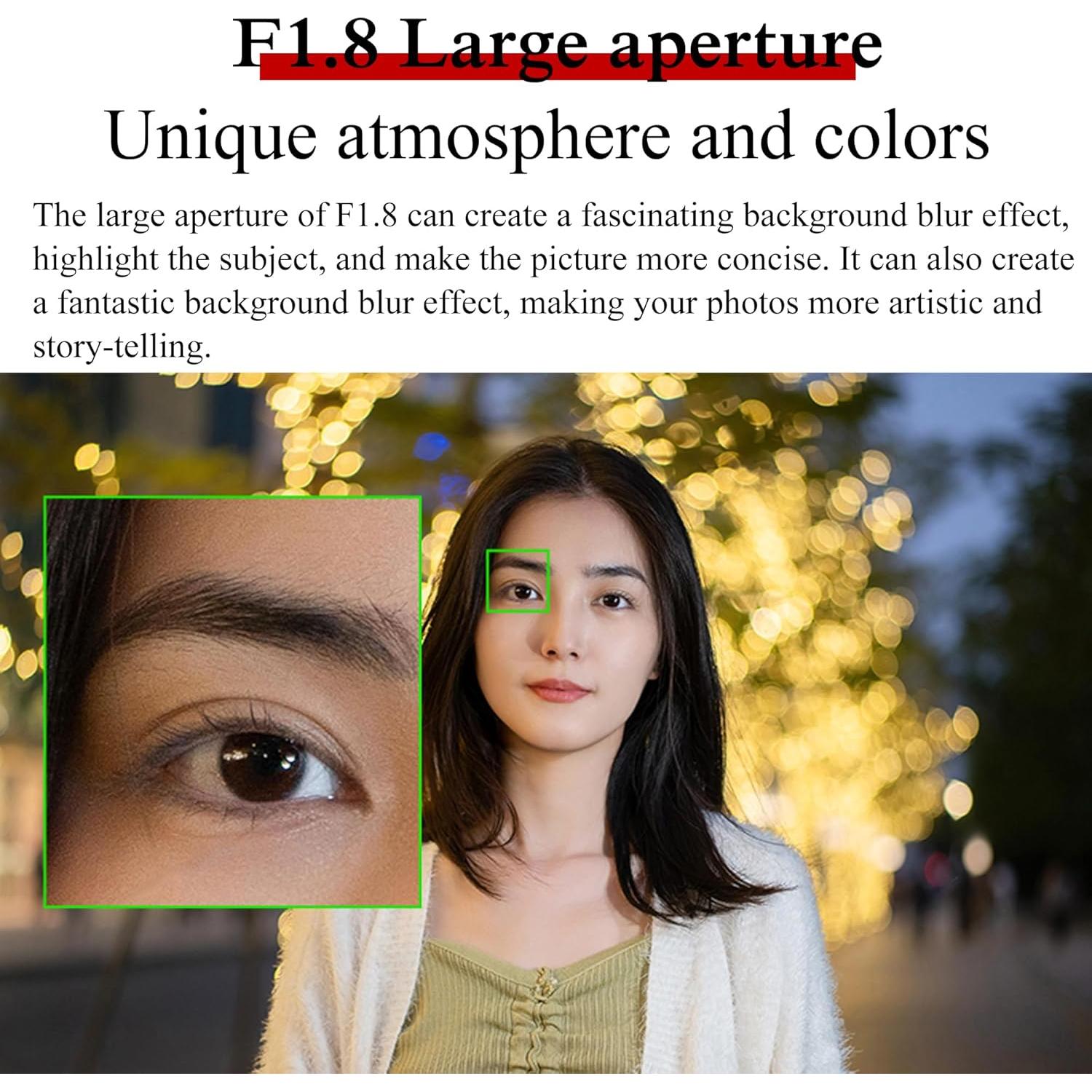 Lente 7artisans AF 50mm F1.8 para Montura L - Enfoque Automático